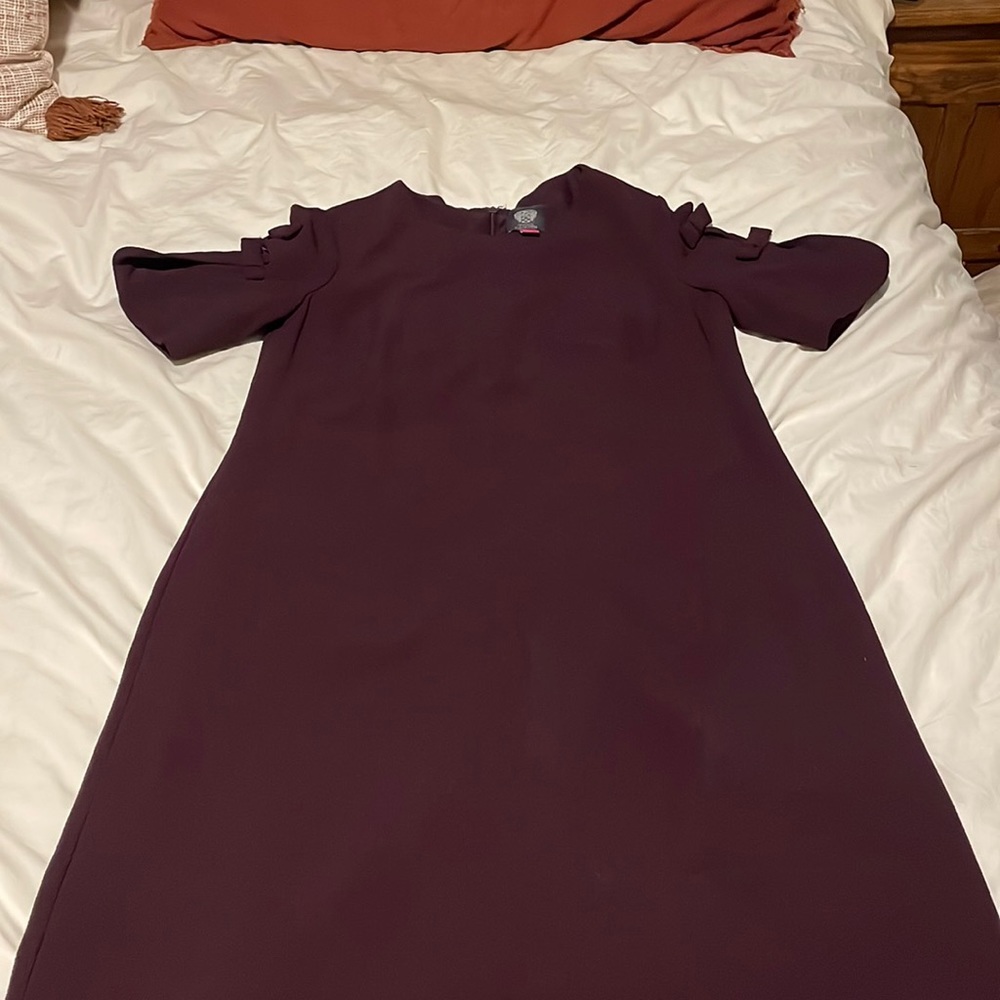 Vince Camuto Maroon Dress